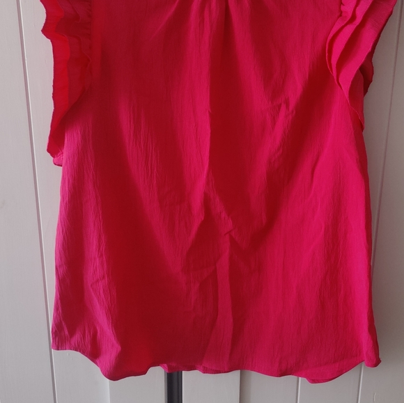 New ruffle sleeve top - Picture 5 of 6